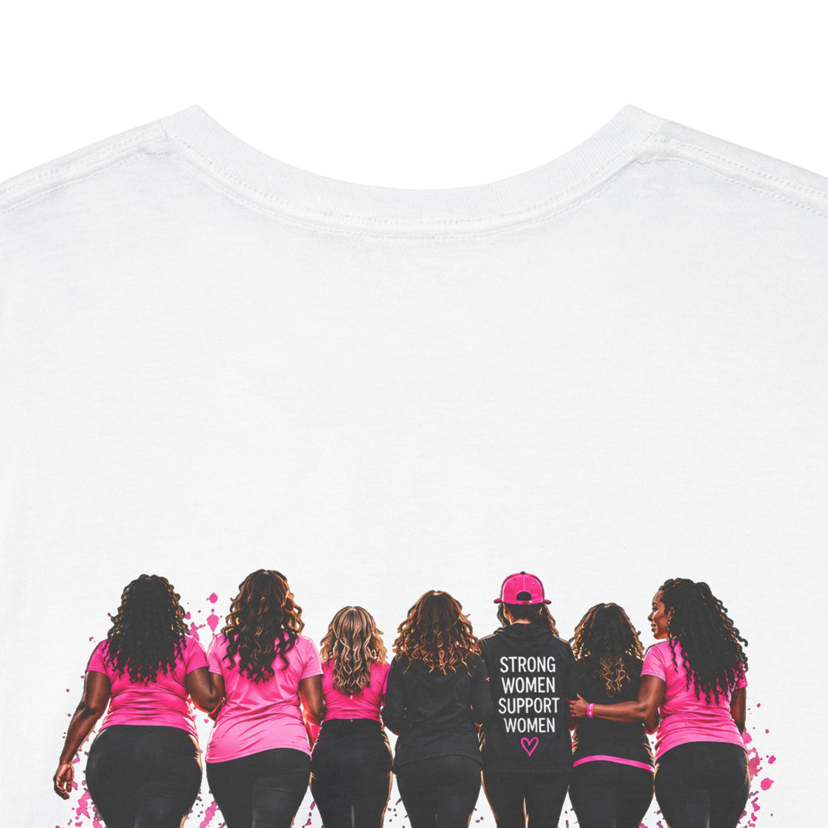 Sisterhood Strut Breast Cancer Awareness Tee