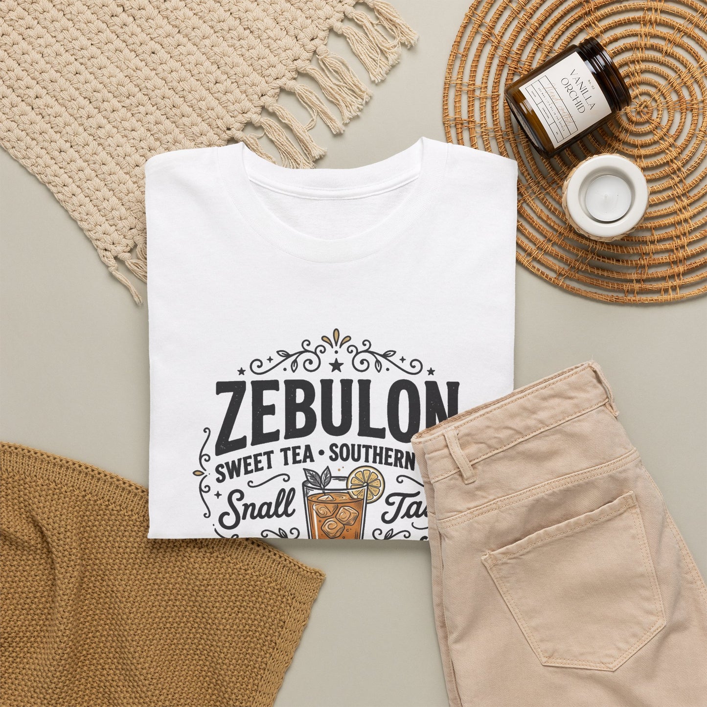 Zebulon Sweet Tea Small Town Classic T‑Shirt