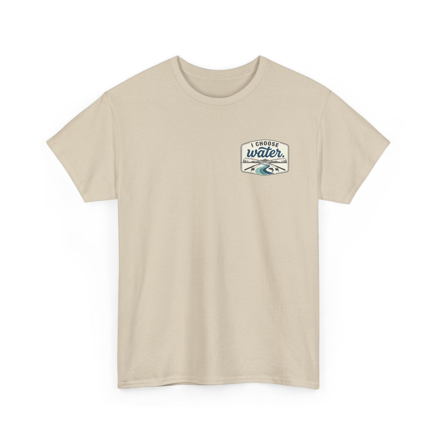 'Save Our Water' Retro Surf Badge Tee