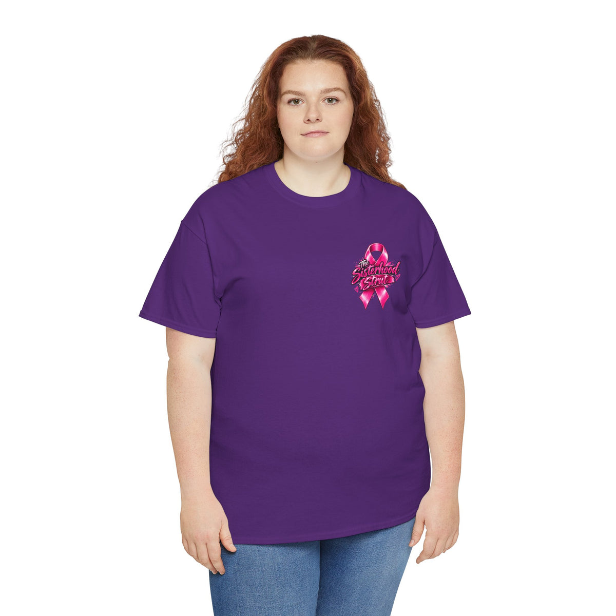 Sisterhood Strut Breast Cancer Awareness Tee