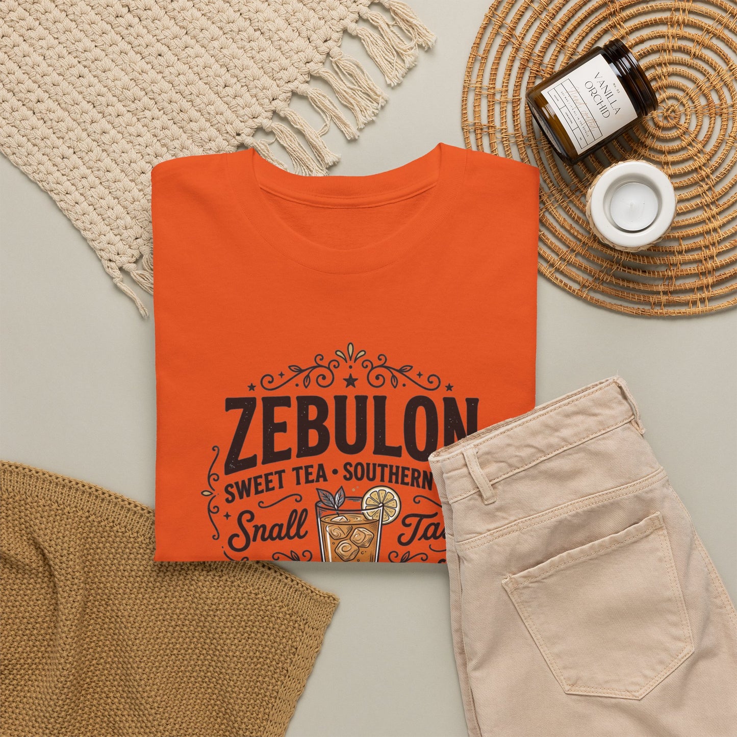 Zebulon Sweet Tea Small Town Classic T‑Shirt