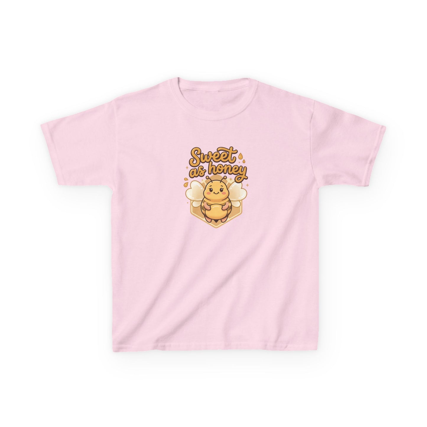 Kids T‑Shirt — "Sweet as Honey" Cute Bee Graphic