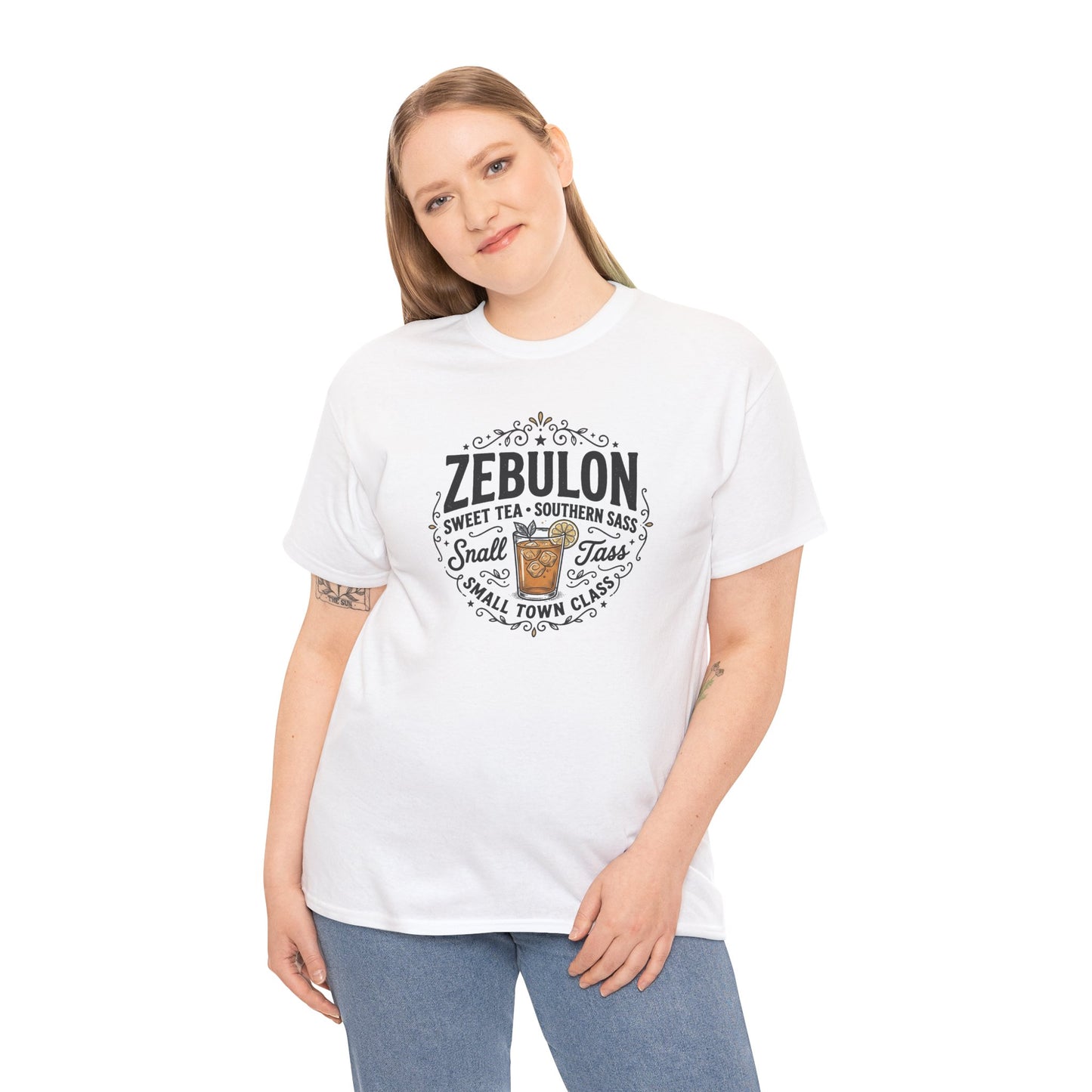 Zebulon Sweet Tea Small Town Classic T‑Shirt