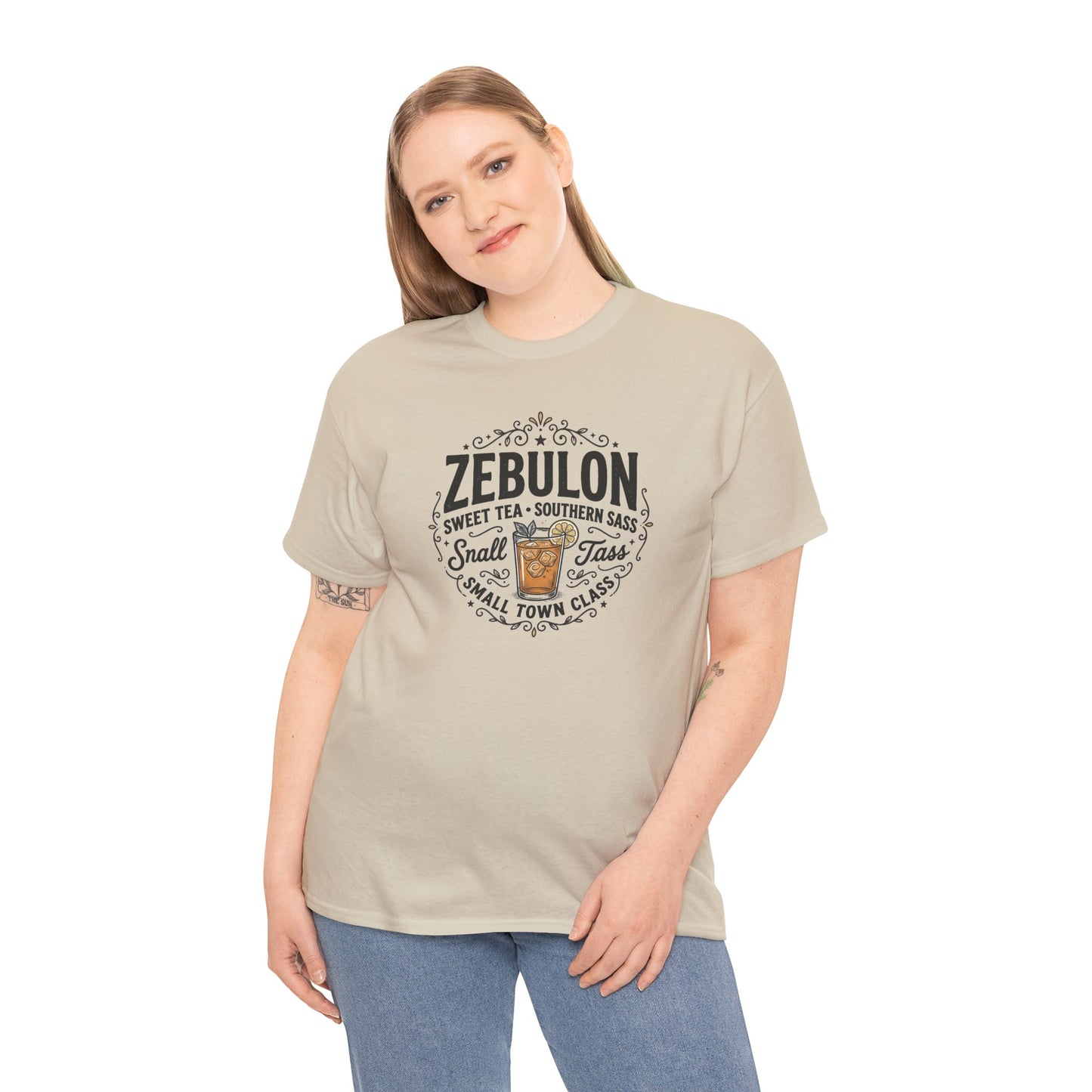 Zebulon Sweet Tea Small Town Classic T‑Shirt