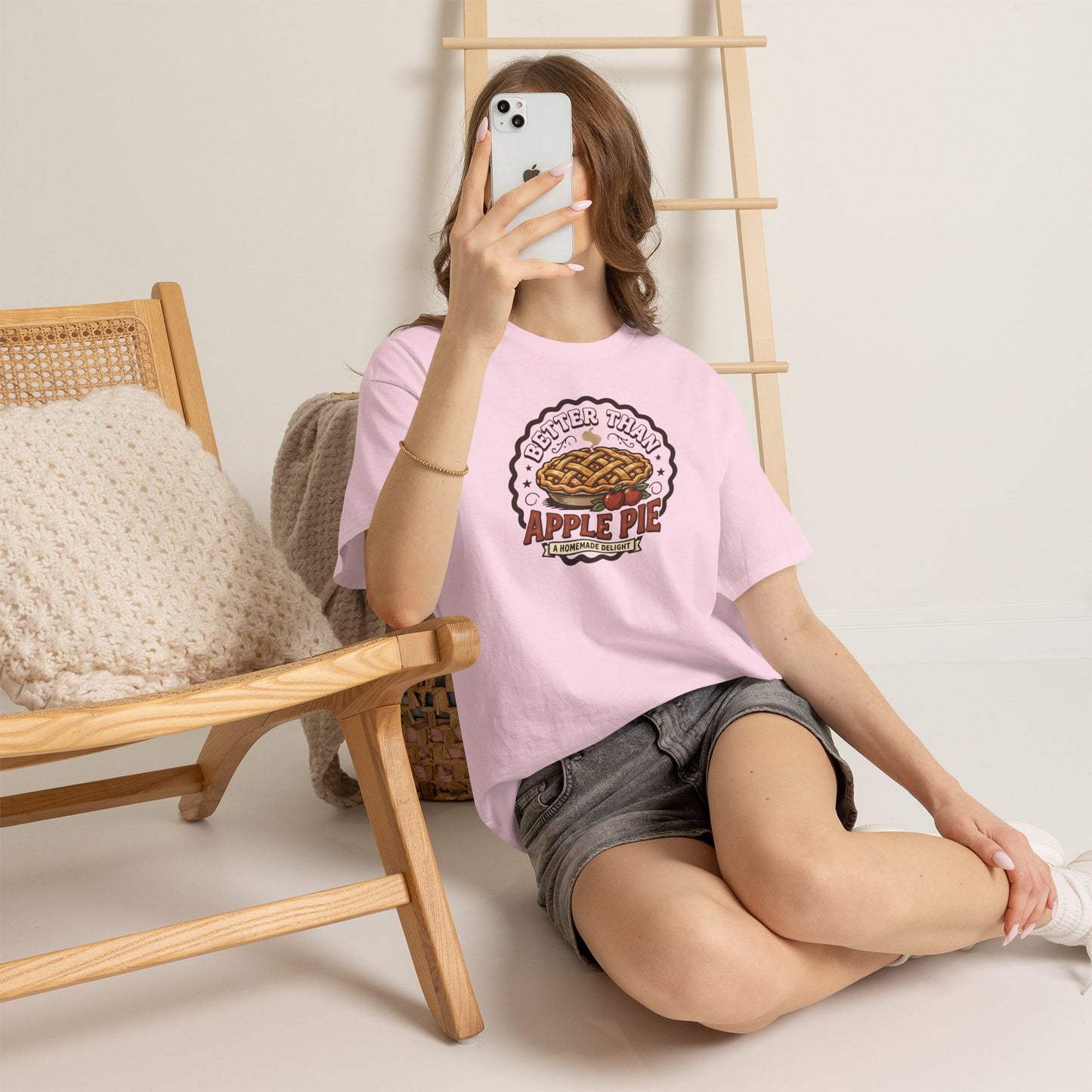 Apple Pie Graphic Tee — “Better Than Apple Pie” Retro Dessert Shirt
