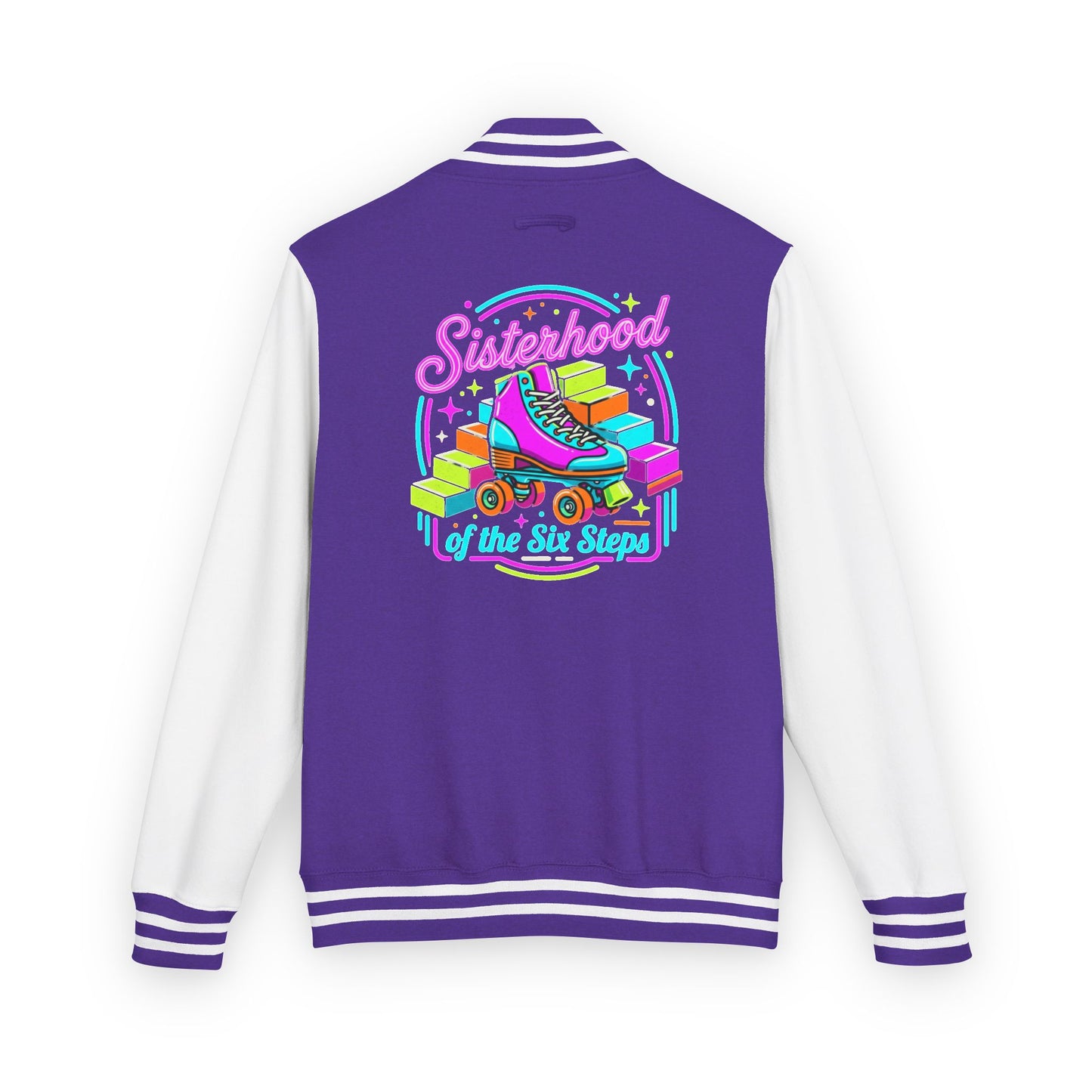 Personalized: Sisterhood of the Six Steps Letterman Jacket