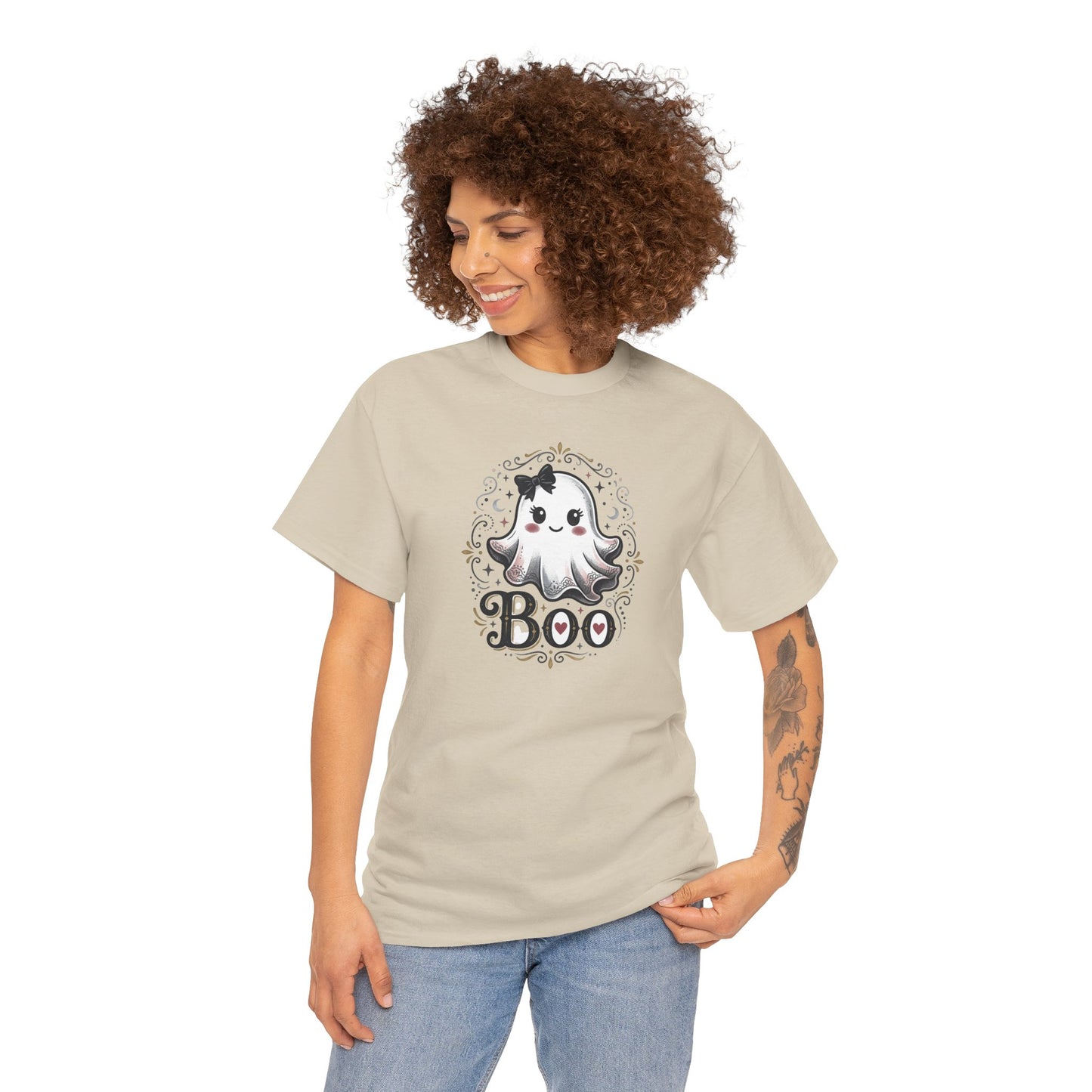 Boo Ghost Tee — Cute Halloween Shirt