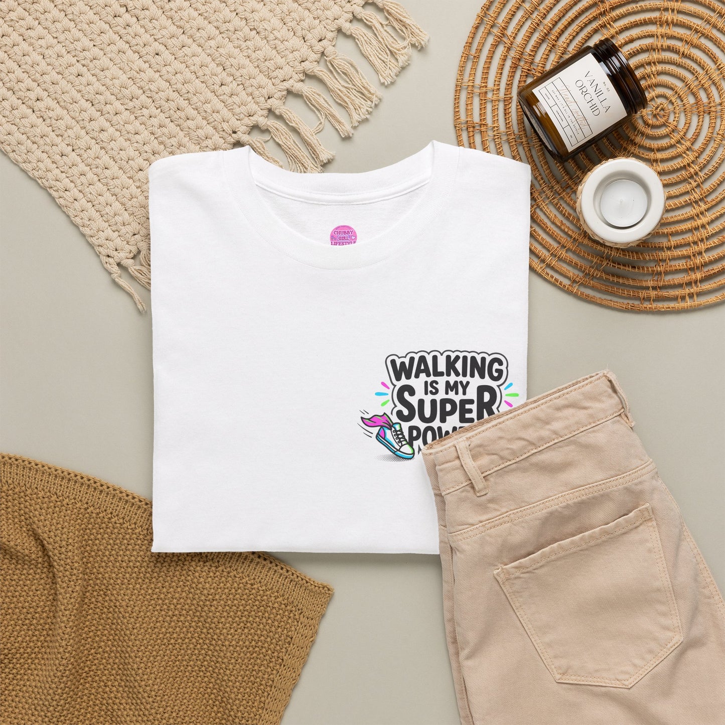 Walking Is My Superpower T-Shirt