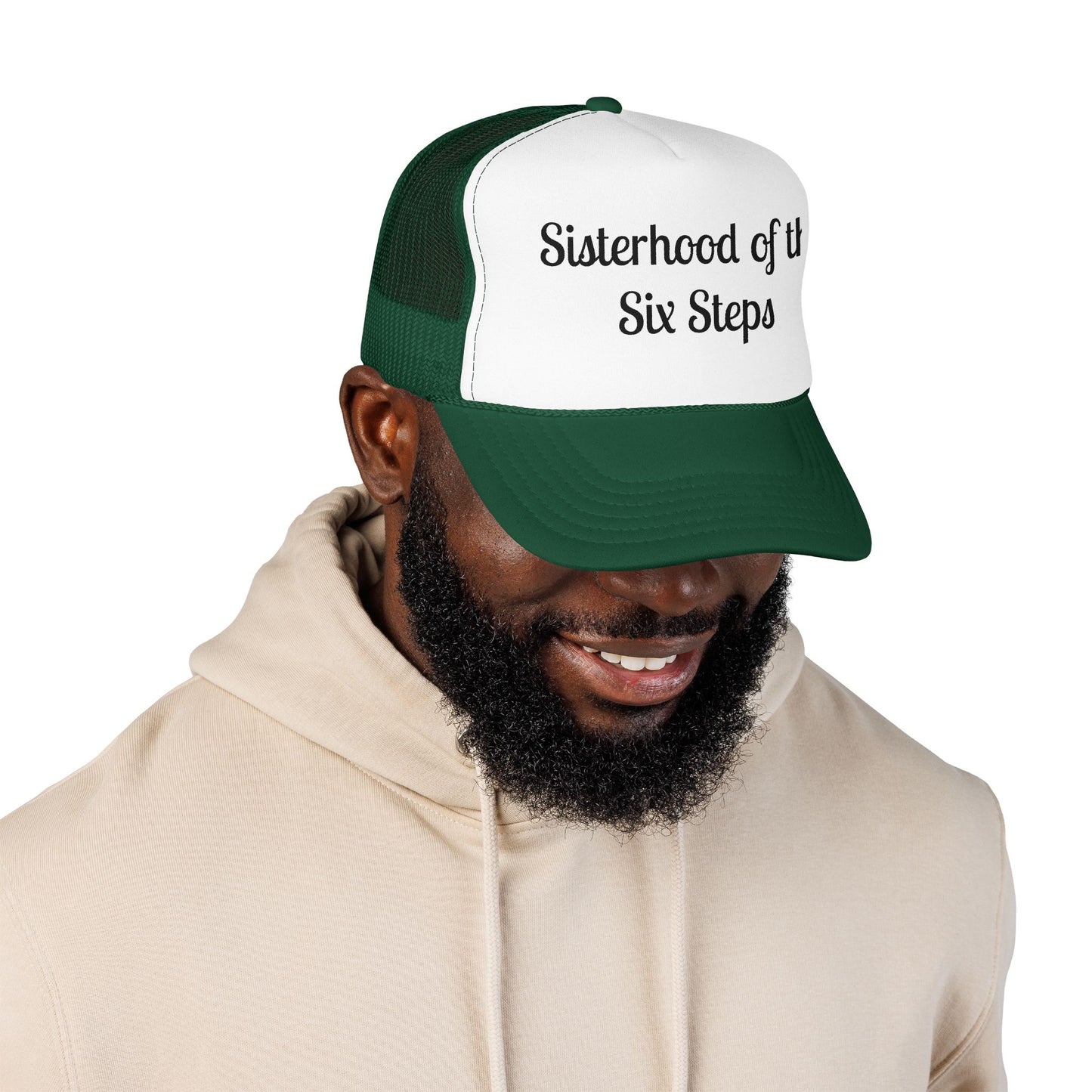 Sisterhood of the Six Steps Trucker Hat