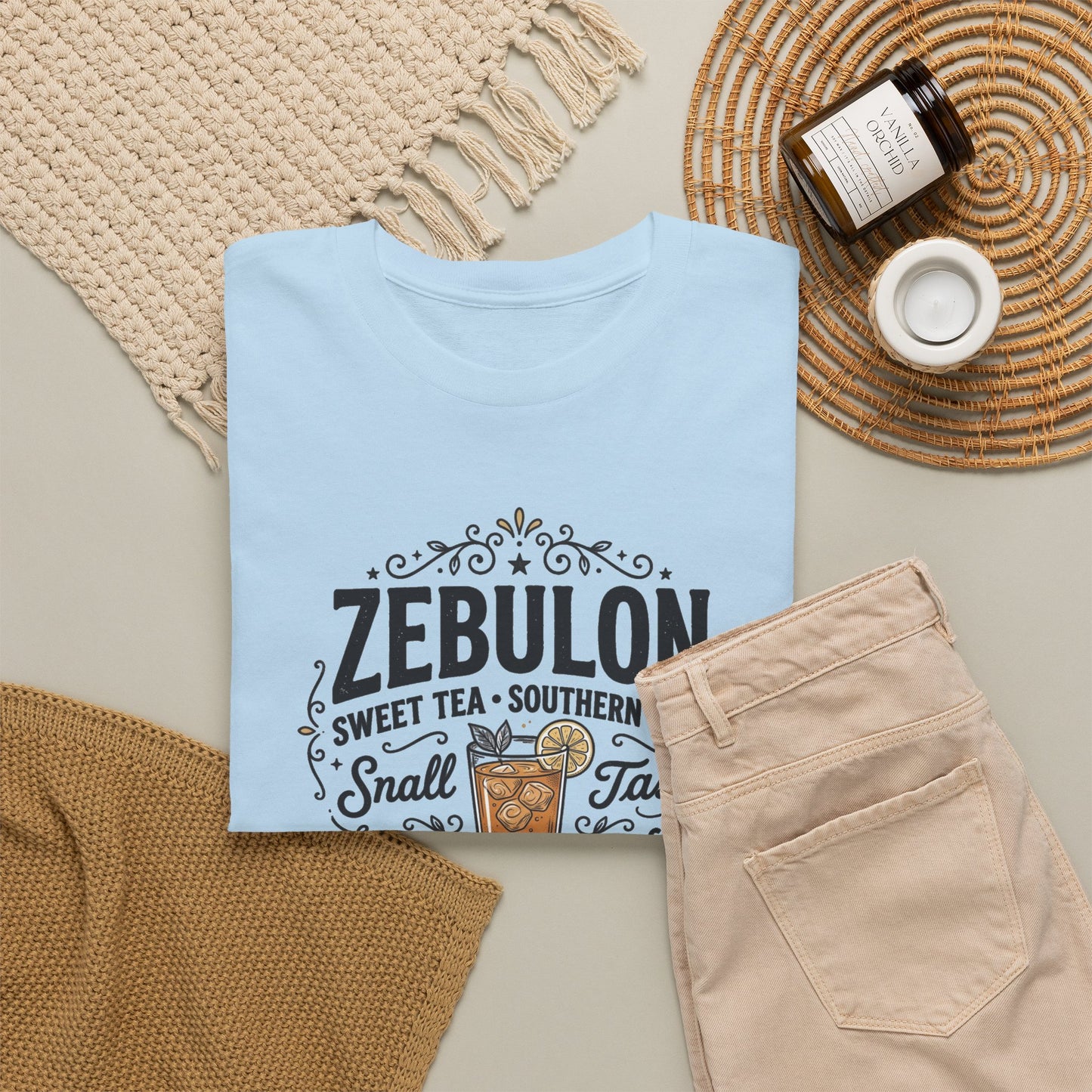 Zebulon Sweet Tea Small Town Classic T‑Shirt