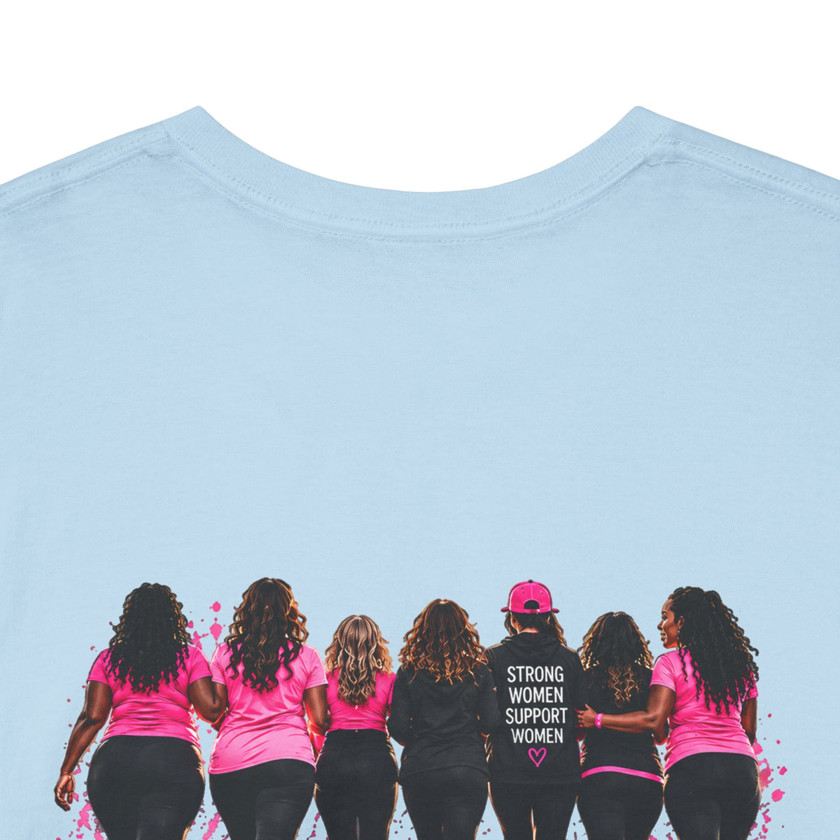 Sisterhood Strut Breast Cancer Awareness Tee