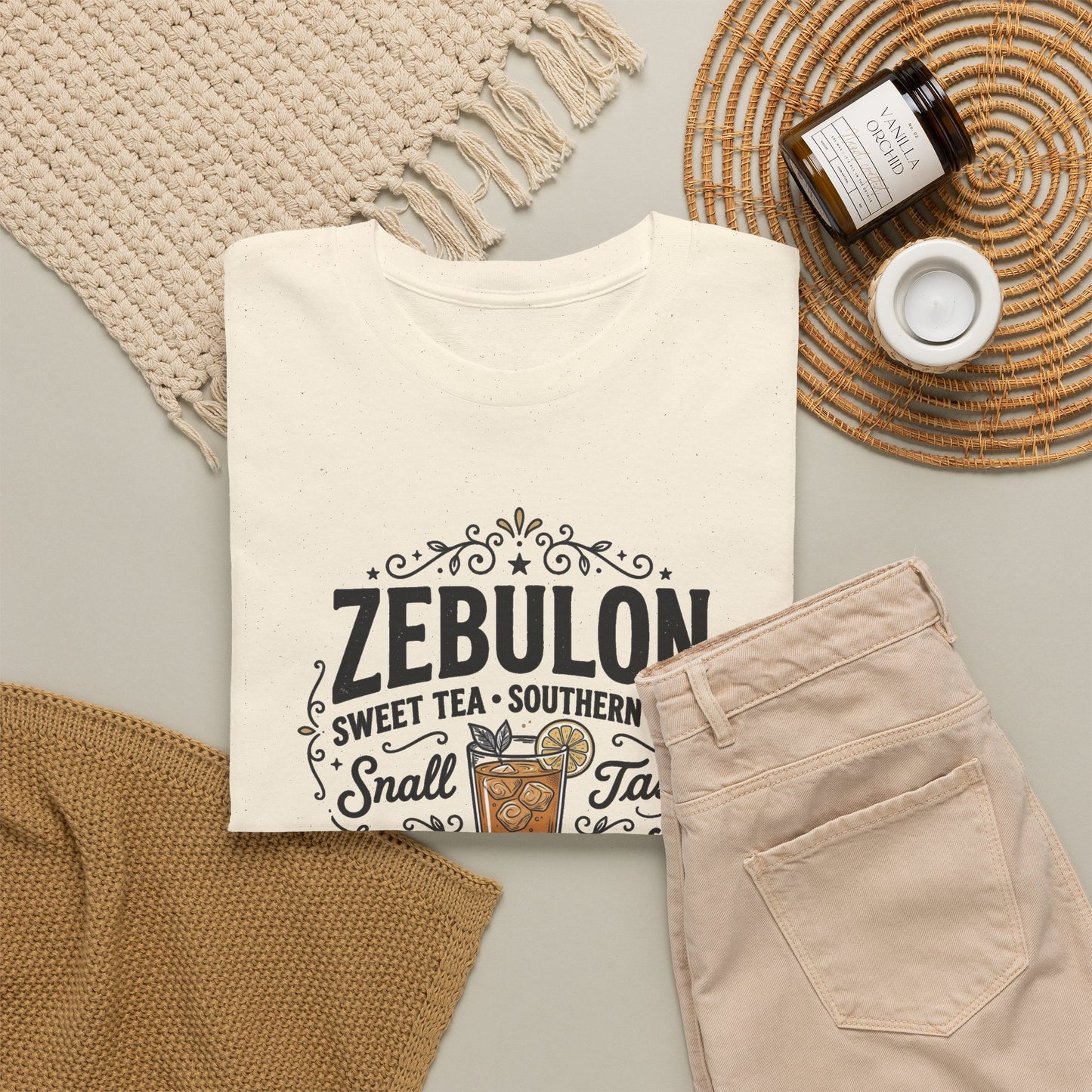 Zebulon Sweet Tea Small Town Classic T‑Shirt