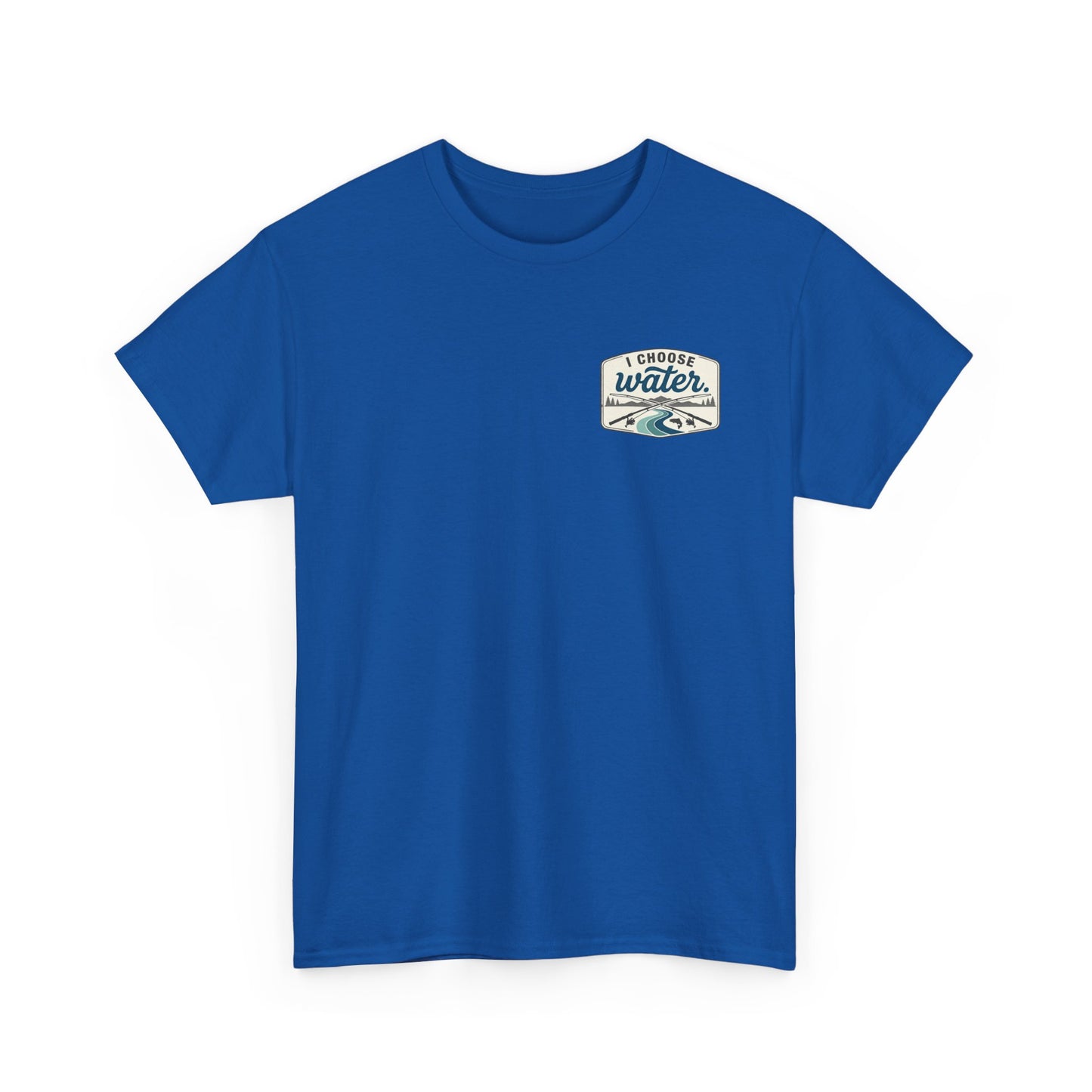 'Save Our Water' Retro Surf Badge Tee