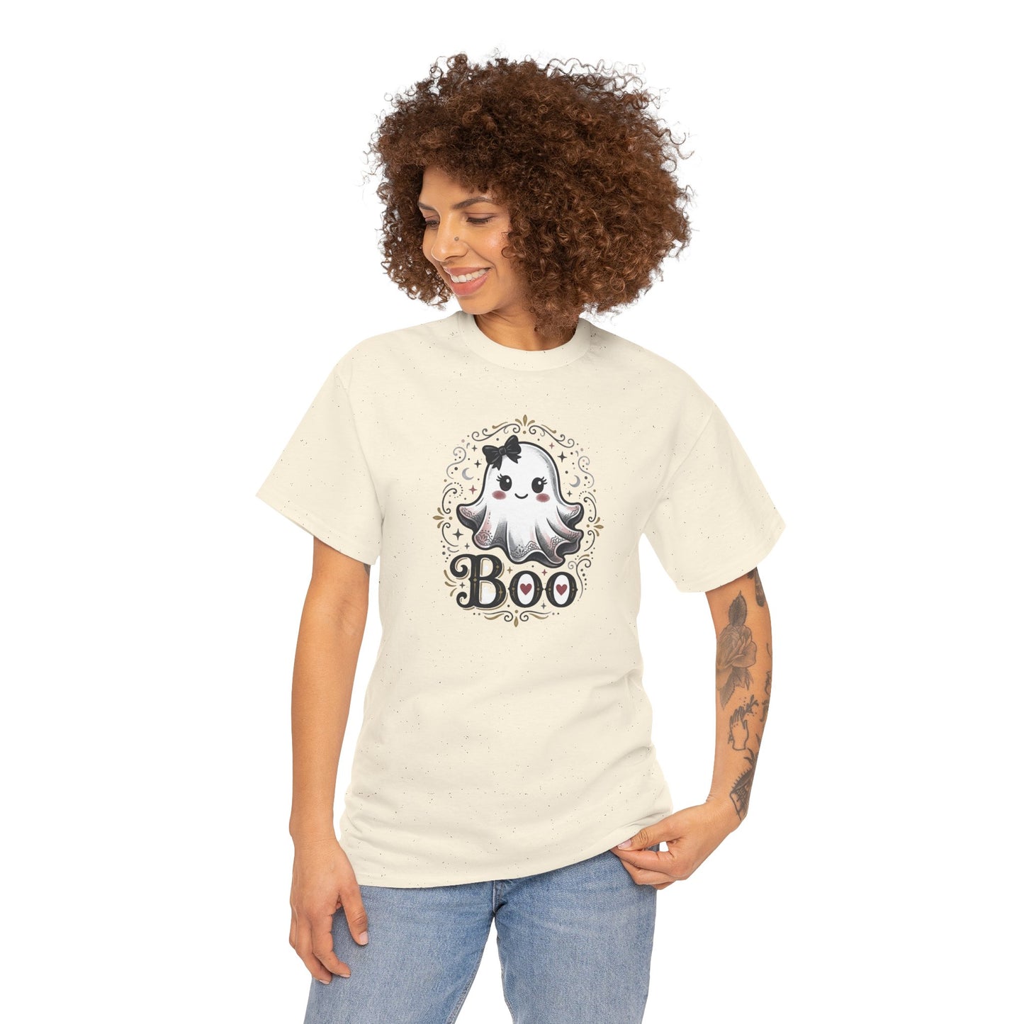 Boo Ghost Tee — Cute Halloween Shirt