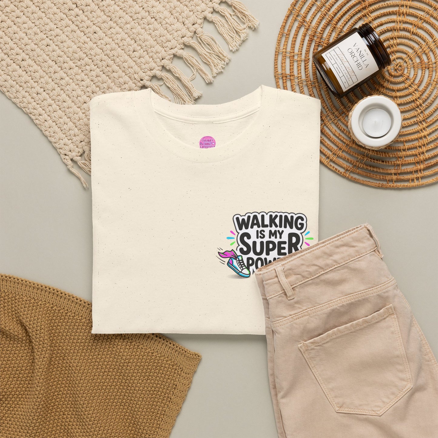 Walking Is My Superpower T-Shirt