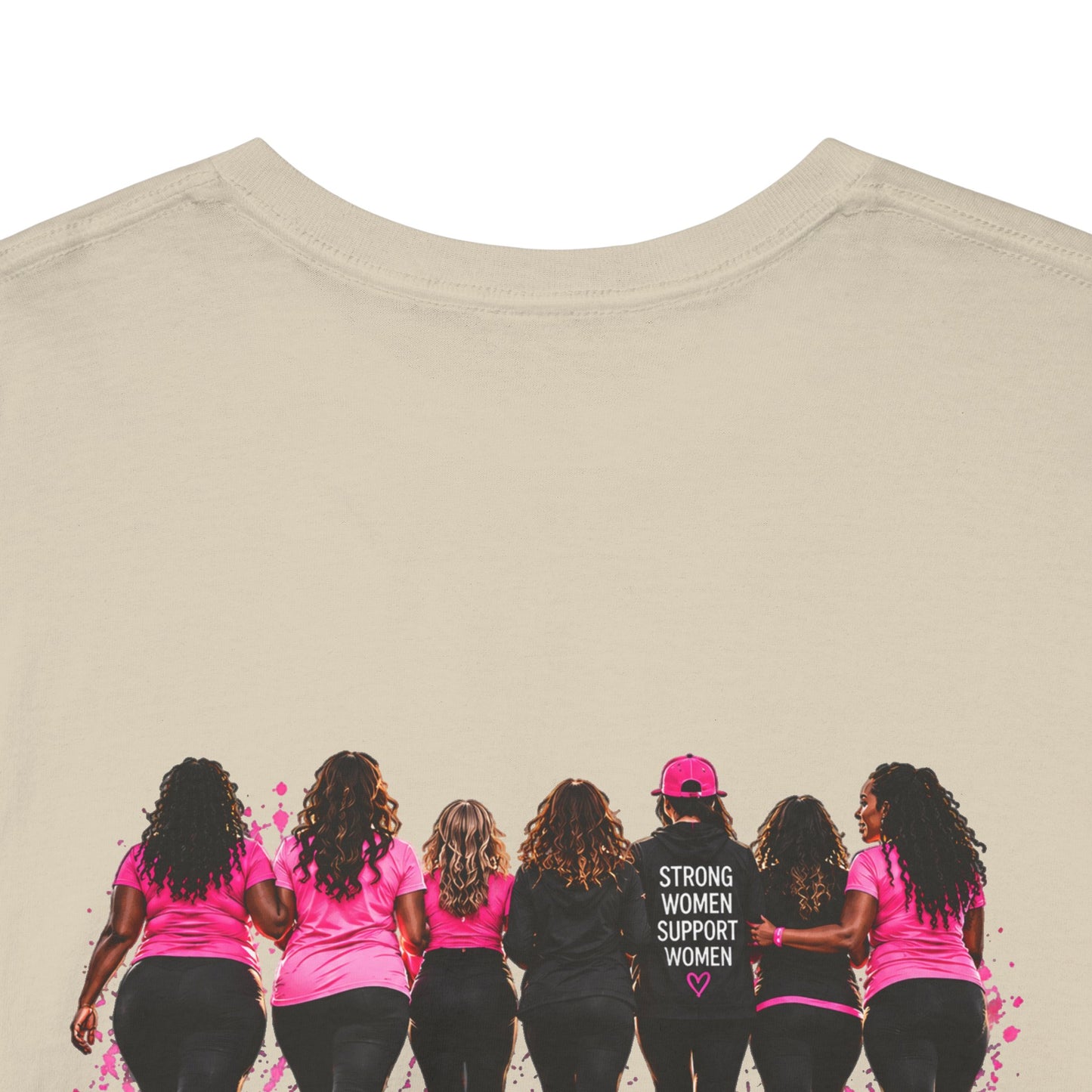 Sisterhood Strut Breast Cancer Awareness Tee