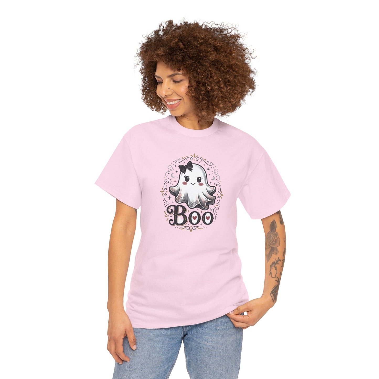 Boo Ghost Tee — Cute Halloween Shirt