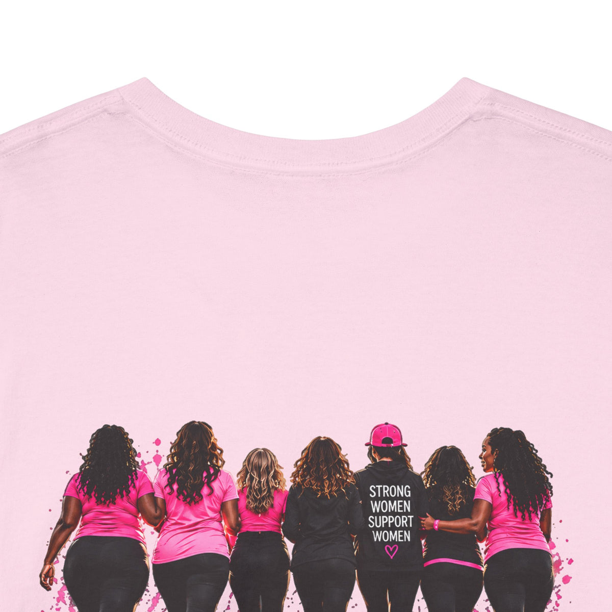 Sisterhood Strut Breast Cancer Awareness Tee