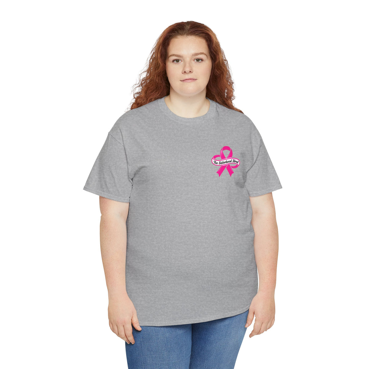 Sisterhood Strut Breast Cancer Awareness Tee