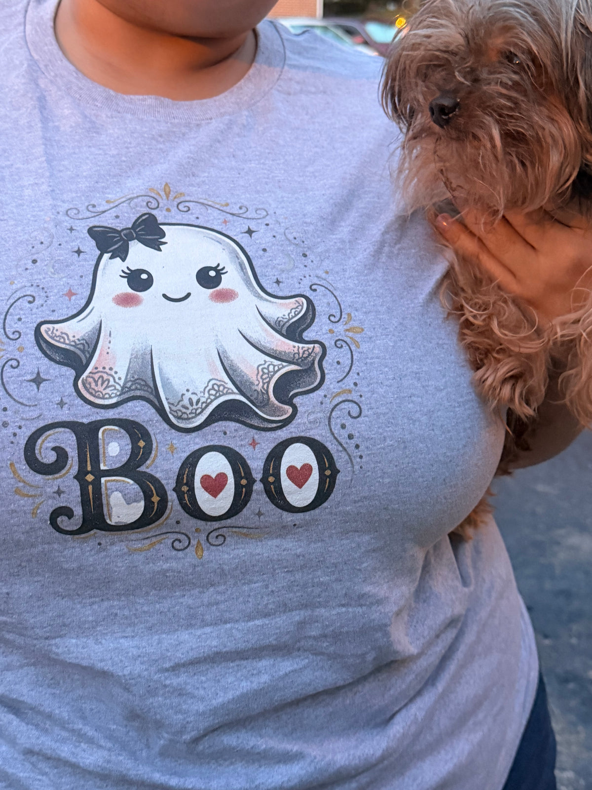 Boo Ghost Tee — Cute Halloween Shirt